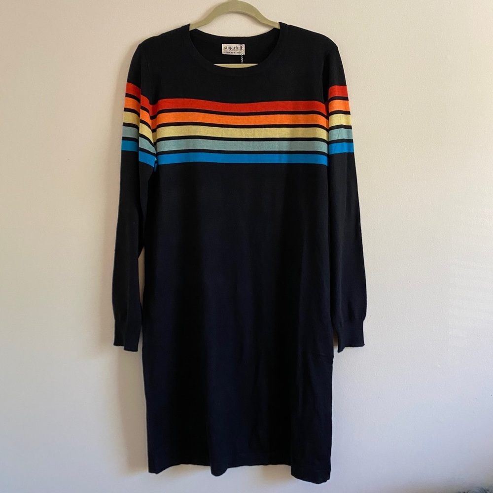 Knit, long-sleeve dress from ModCloth